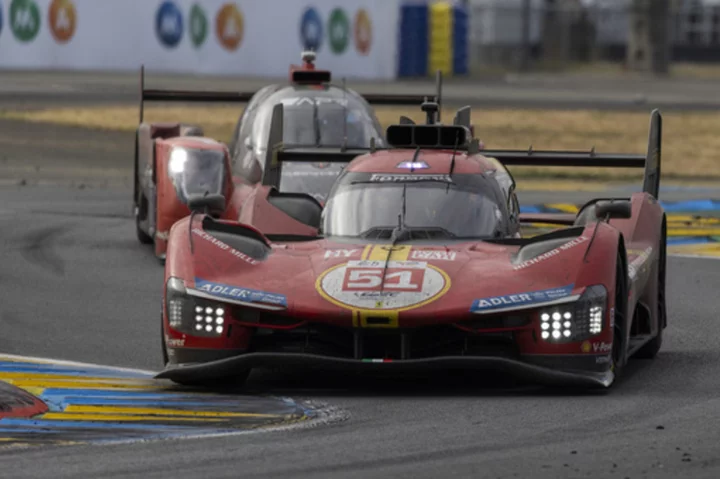 Ferrari topples Toyota in return to 24 Hours of Le Mans after 50-year absence