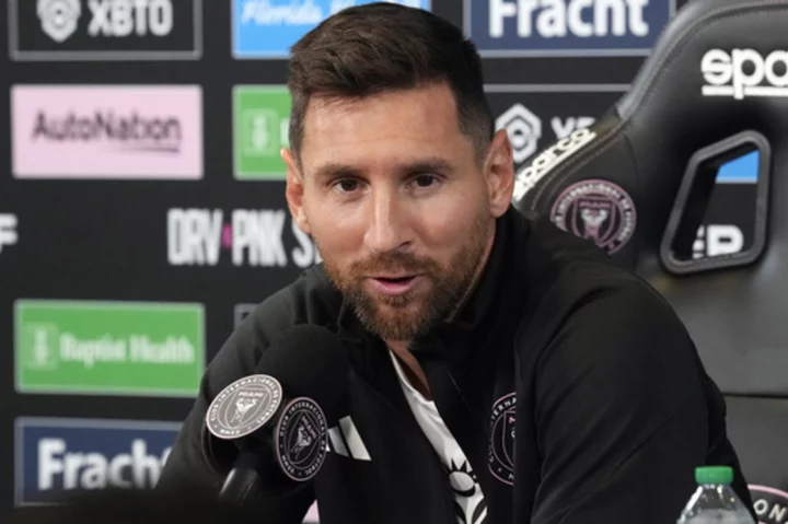 Messi speaks publicly for 1st time since joining Inter Miami and says he's happy with his choice