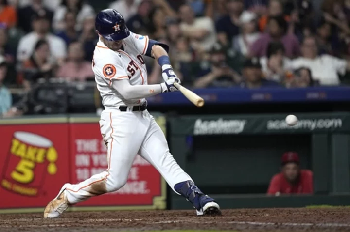 Bregman, Abreu and Tucker help Astros past Angels 5-2 as Blanco get first MLB win