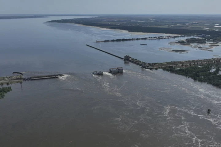 UN complains Russia won't let aid workers into areas hit by dam collapse in southern Ukraine