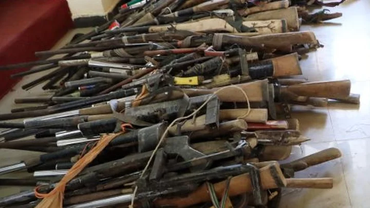 Nigerian police: Lagos blacksmith's illegal gun factory busted