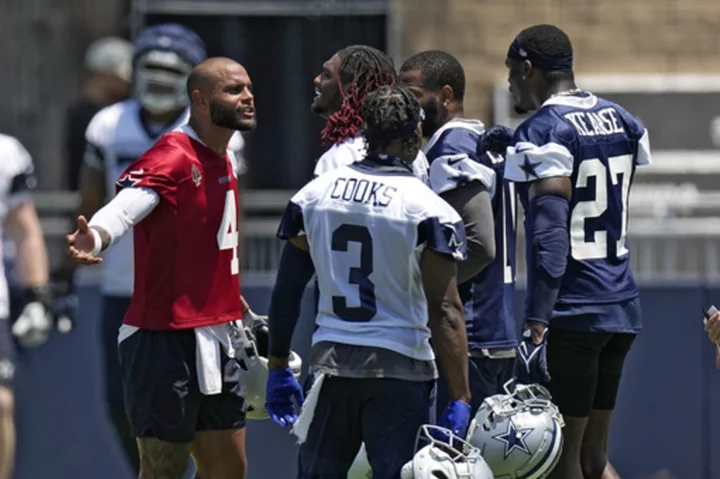 Prescott won't feel disrespected by trash talk at Cowboys camp. The star QB says he often starts it