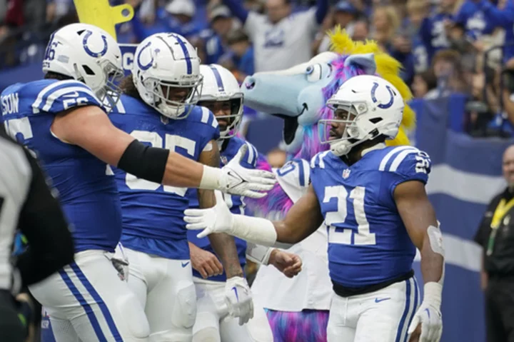 Newfound depth is helping fuel the Colts' ride into AFC South lead