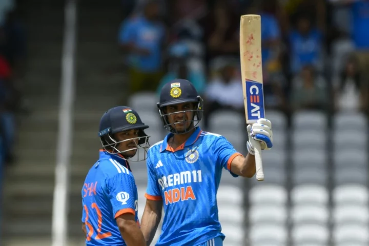 Kishan, Gill lead the way as India set West Indies target of 352