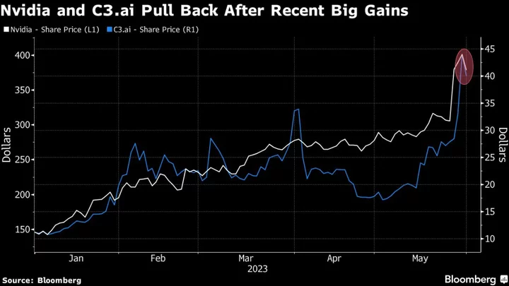 AI Stock Rally Stalls as C3.ai Drops After Disappointing Sales