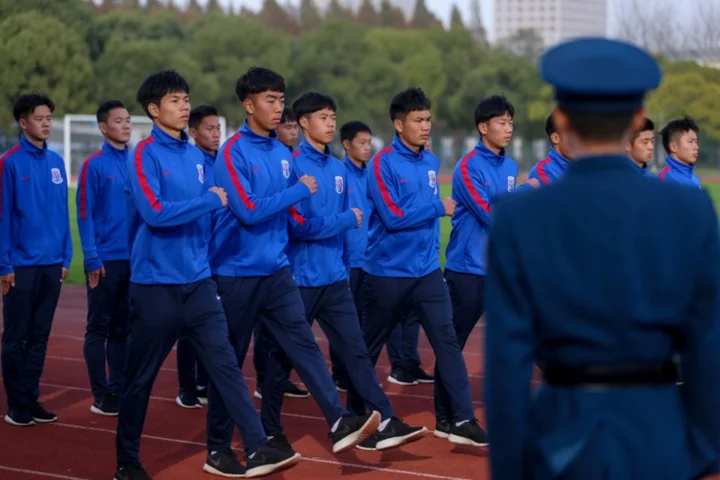 China athletes as young as seven in military training to 'create iron army'