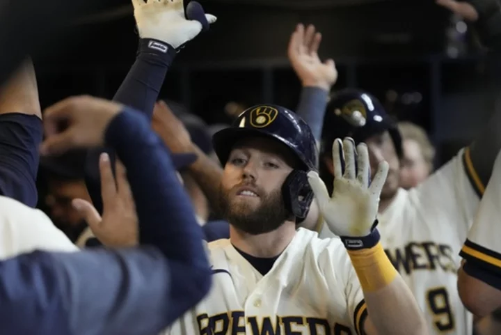 Wiemer, Miller homer, Brewers stop Astros' 8-game winning streak with 6-0 win