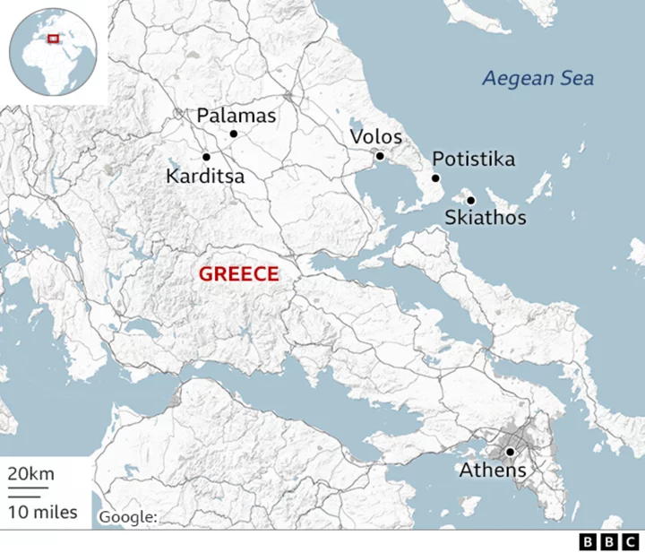 Greece floods: Austrian honeymooners killed after holiday home swept away