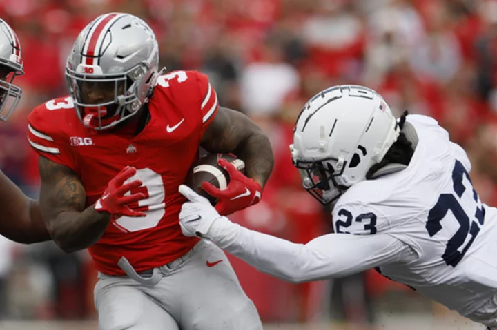 Ohio State RB Miyan Williams lost for the season due to injury. WR Emeka Egbuka (ankle) practicing