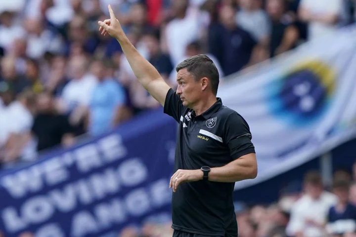 Paul Heckingbottom criticises officiating after Sheffield United lose to Spurs