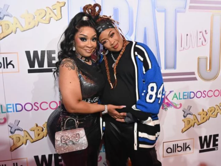 Da Brat has given birth to her first child, a boy