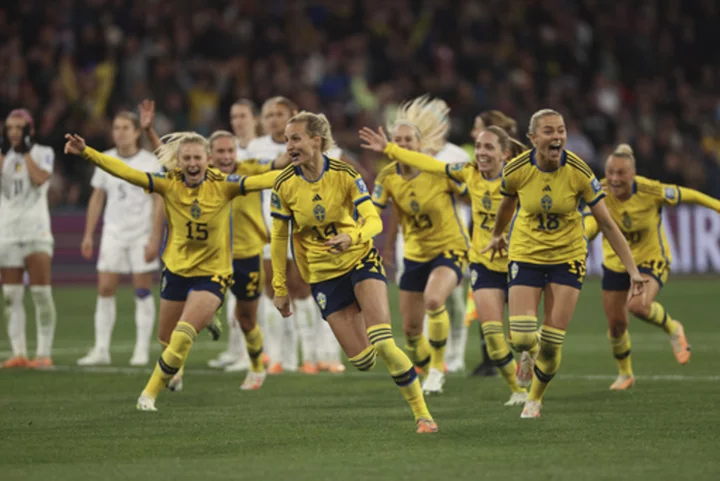 US loses to Sweden on penalty kicks in earliest Women's World Cup exit ever