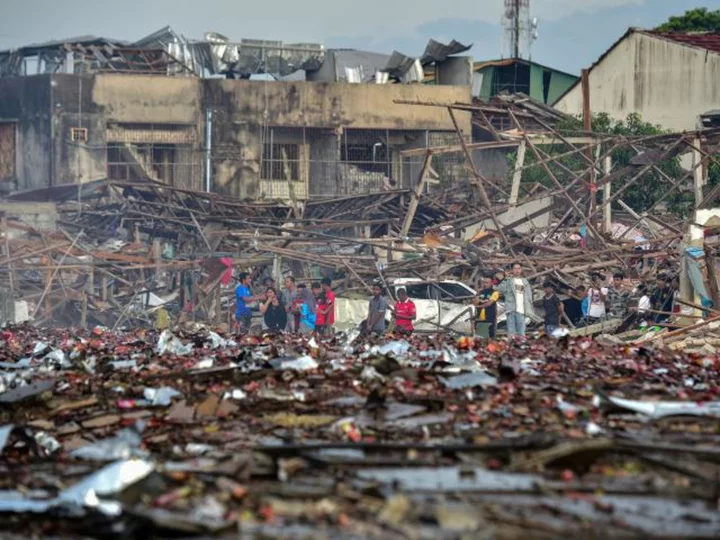 Explosion at Thailand fireworks warehouse kills at least 12 people