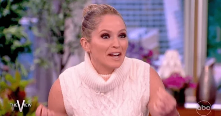 'The View' bleeps out audio and abruptly cuts to commercial just as Sara Haines gets to the juice