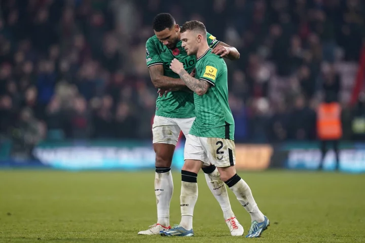 Kieran Trippier confronted by angry Newcastle fans after defeat at Bournemouth