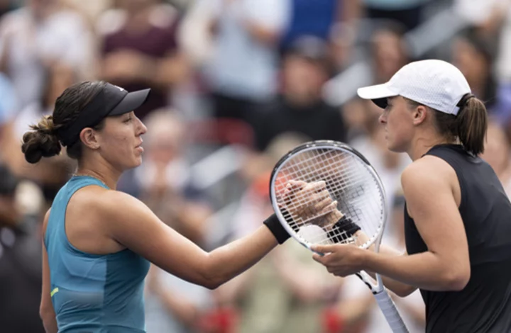 American Jessica Pegula beats top-ranked Iga Swiatek to reach Montreal final