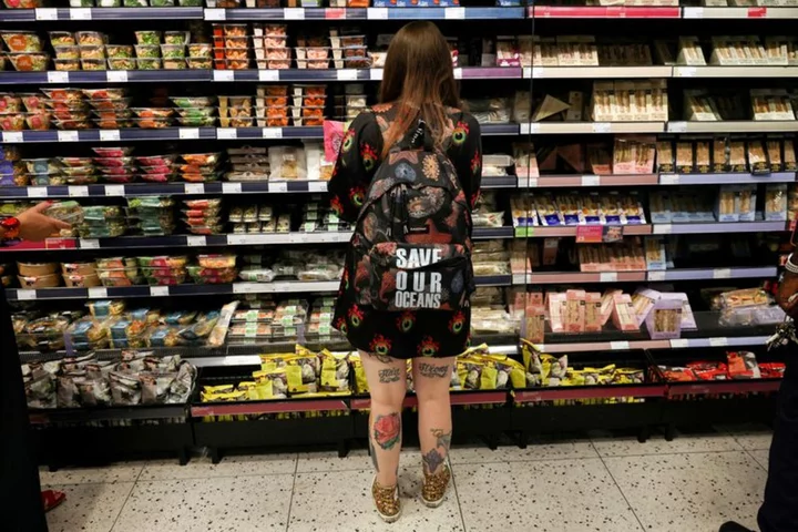 UK consumers slow spending in May as rising food costs bite