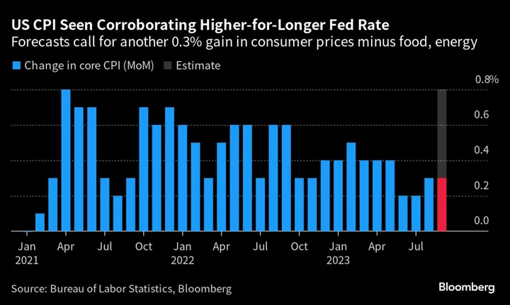 US Core Inflation Seen Corroborating Higher-for-Longer Fed