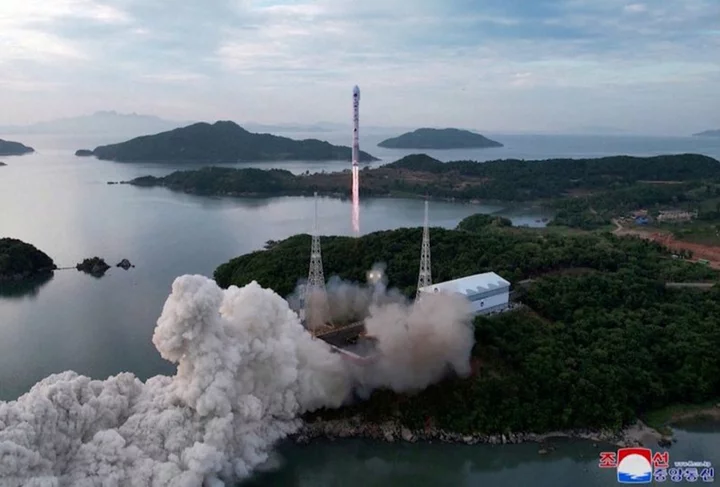 North Korea's space launch program and long-range missile projects