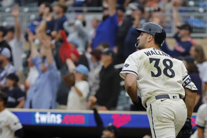 Twins sweep Diamondbacks on Wallner's walk-off homer in 9th inning