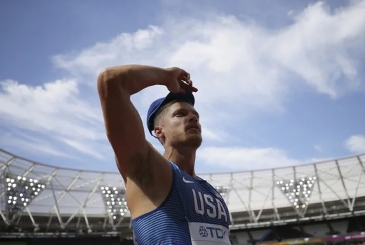 Decathlete Trey Hardee's mental health struggles began after celebrated career ended