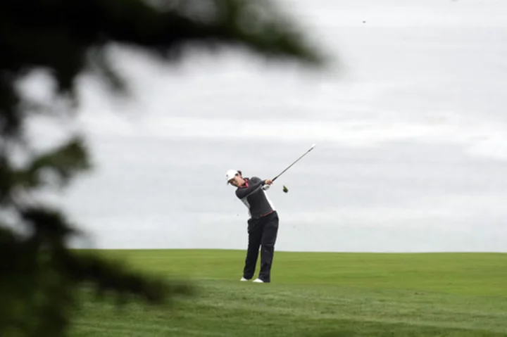 Xiyu Janet Lin soaks up Pebble Beach views and takes early lead at US Women's Open