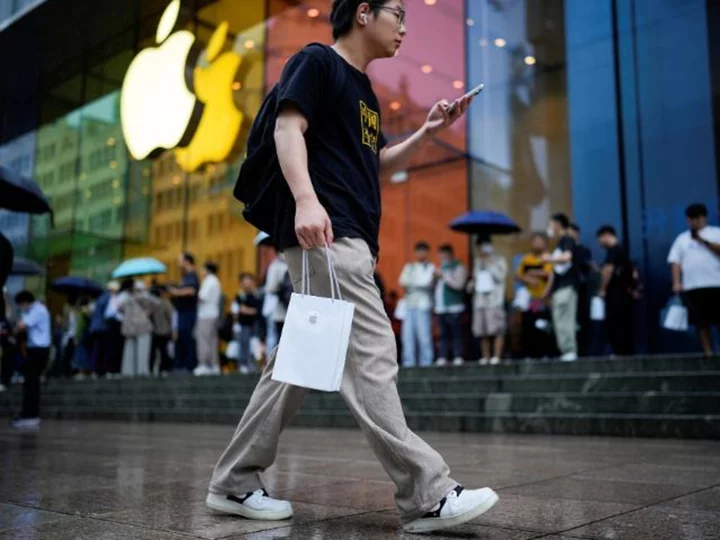 iPhone sales in China shrink as US political tensions grow