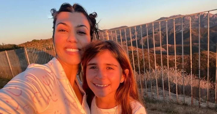 Pregnant Kourtney Kardashian gets emotional after receiving heartfelt gift from daughter Penelope