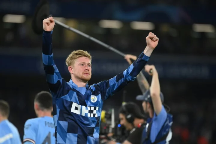 Man City's De Bruyne battled hamstring injury in treble charge