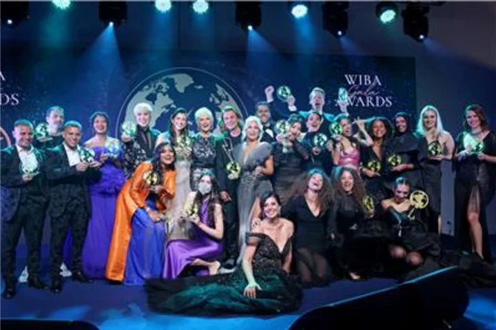 Maye Musk, Richard Orlinski and Sophie Ellis-Bextor at the WIBA Awards 2023 Ceremony