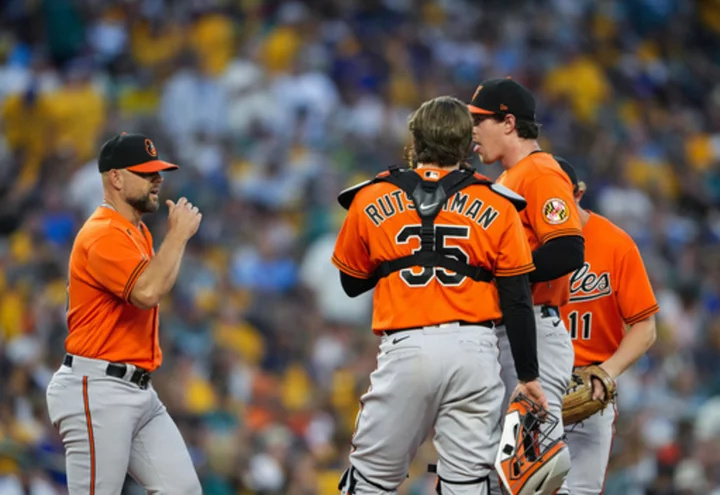 Mountcastle's hit in the 10th gives Orioles a 1-0 win over Mariners, snaps Seattle's win streak