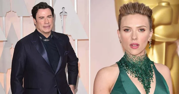 Scarlett Johansson refused to join chorus of condemnation against John Travolta for creepiest kiss of all-time