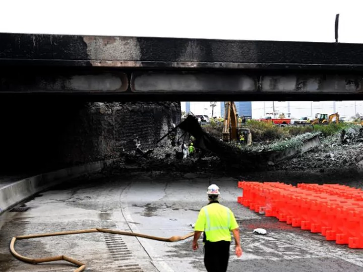 Damaged portion of I-95 in Philadelphia will be reopened within two weeks, governor says