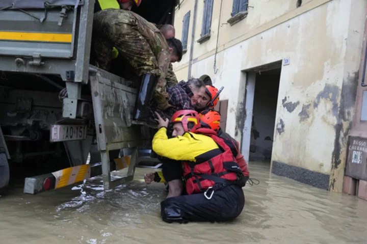 Exceptional rains in drought-struck northern Italy kill 8, cancel Formula One Grand Prix