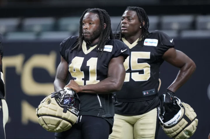 Saints add running back Darrell Williams, say Kendre Miller might return from injury by Sunday