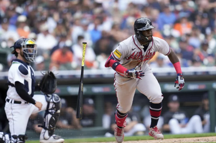 Braves beat Tigers 10-7 and 6-5 to sweep DH and win series