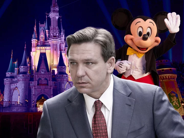 Trump says DeSantis to blame for Disney becoming ‘woke’ and ‘disgusting’