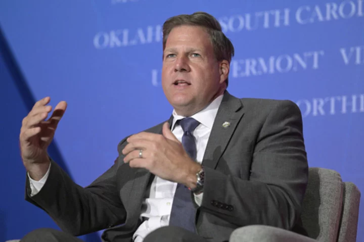 New Hampshire Republican Gov. Chris Sununu won't seek reelection in 2024