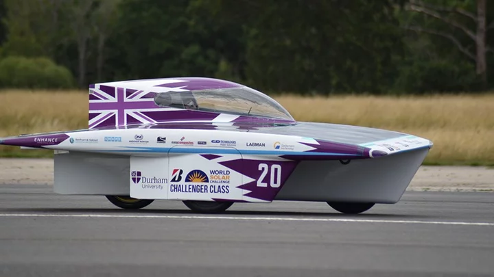 Durham University solar car enters Australian outback challenge