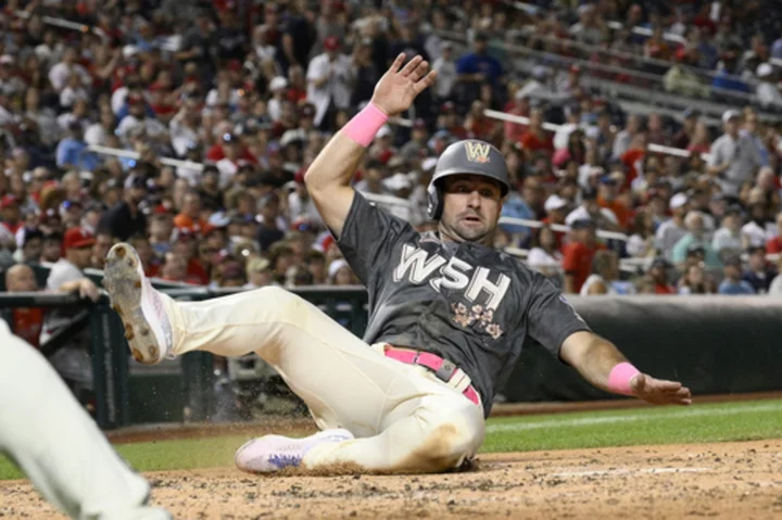 Nationals rough up Phillies' Michael Lorenzen in 1st start since no-hitter, post 8-7 victory