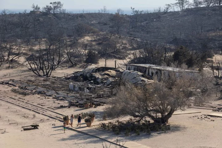 Wildfires bring death and destruction to Mediterranean