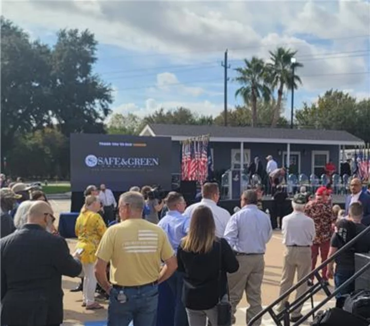 Safe & Green Holdings Debuts Its Modular Comfort Homes for the Tunnel to Towers Foundation Nationwide Program at Events in Houston and New York City