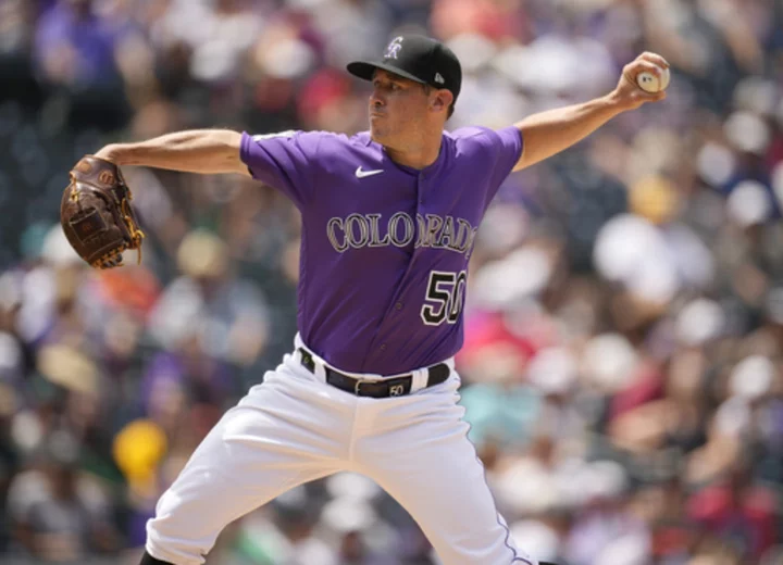 Blach, 4 relievers lead Rockies over Athletics, 2-0; McMahon drives in both runs