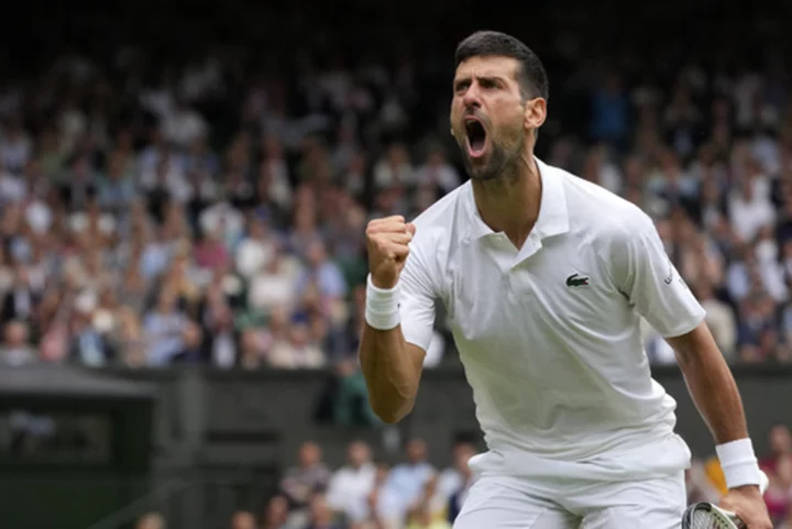 Novak Djokovic ties Roger Federer with 46 Slam semifinals and meets Jannik Sinner next at Wimbledon