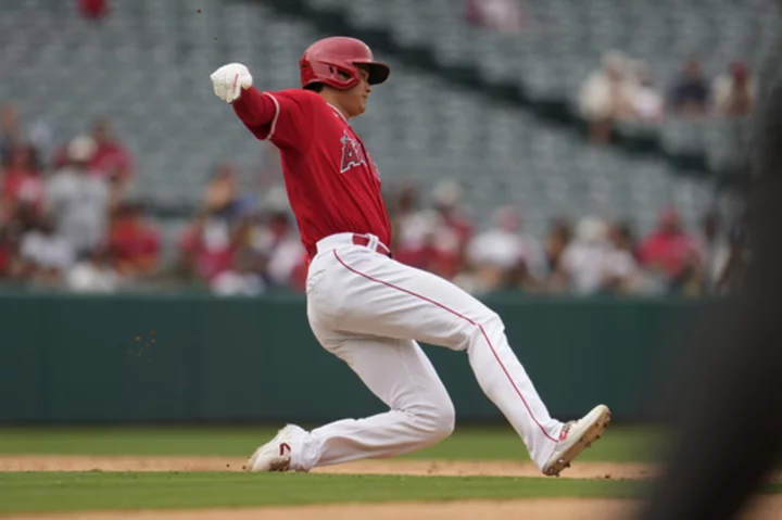 Drury has three hits, including a home run, as Angels hold on for 7-6 win over Rays