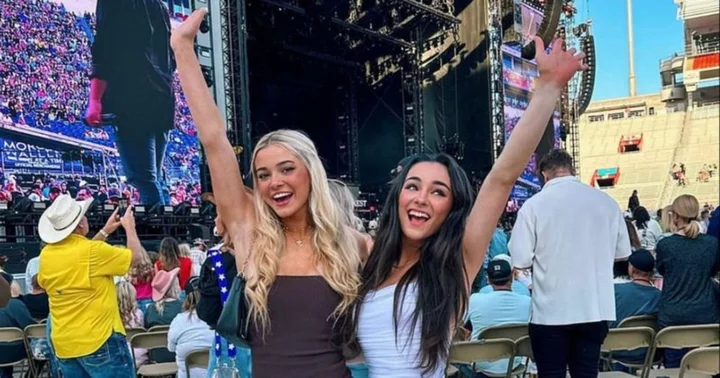 Olivia Dunne and gymnast best friend Elena Arenas enjoy nightout at Louisiana club