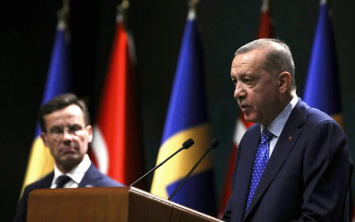 Turkey's Erdogan says Sweden shouldn't expect to join NATO any time soon