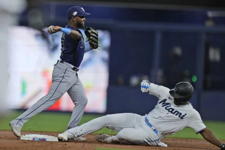 Marlins' Jorge Soler leaves game against Rays because of injury