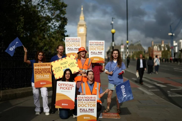 UK accuses striking doctors of harming patients