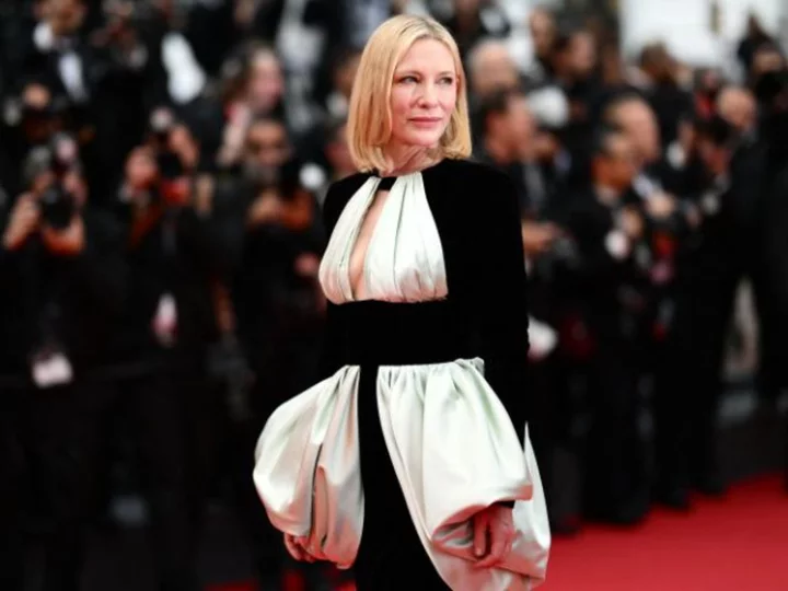 Cate Blanchett says at Cannes that she's 'always trying to get out of acting'